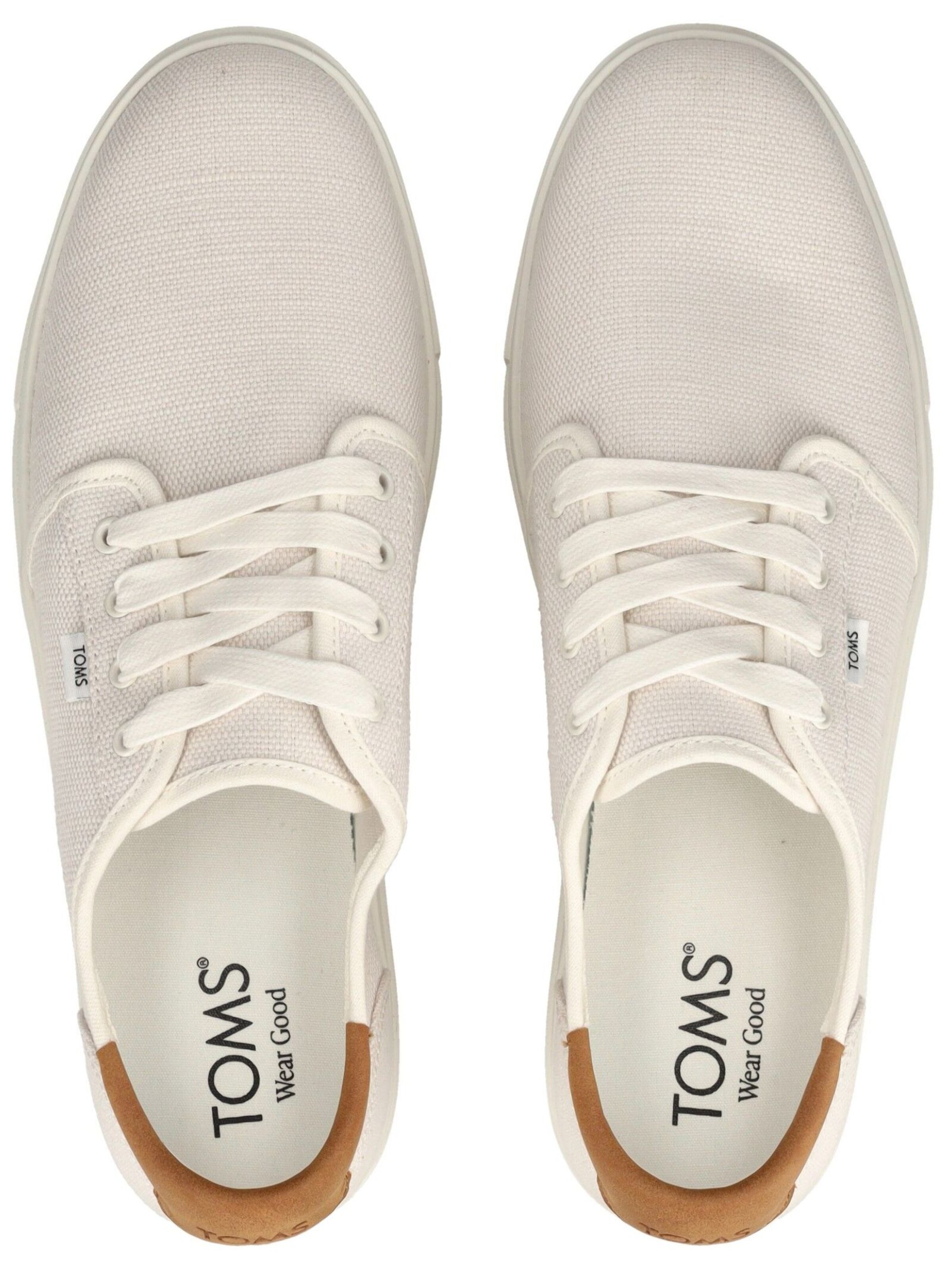 Baskets basses TOMS en blanc