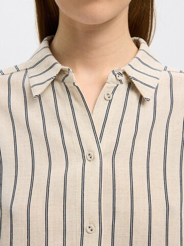 SELECTED FEMME Bluse 'SLFViva' i beige