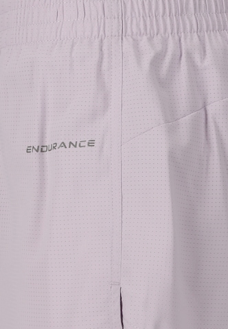 ENDURANCE Regular Sports trousers 'Comily' in Pink