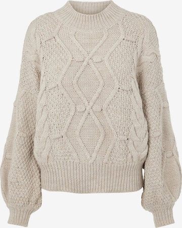 OBJECT - Pullover 'KAMMA' em cinzento: frente