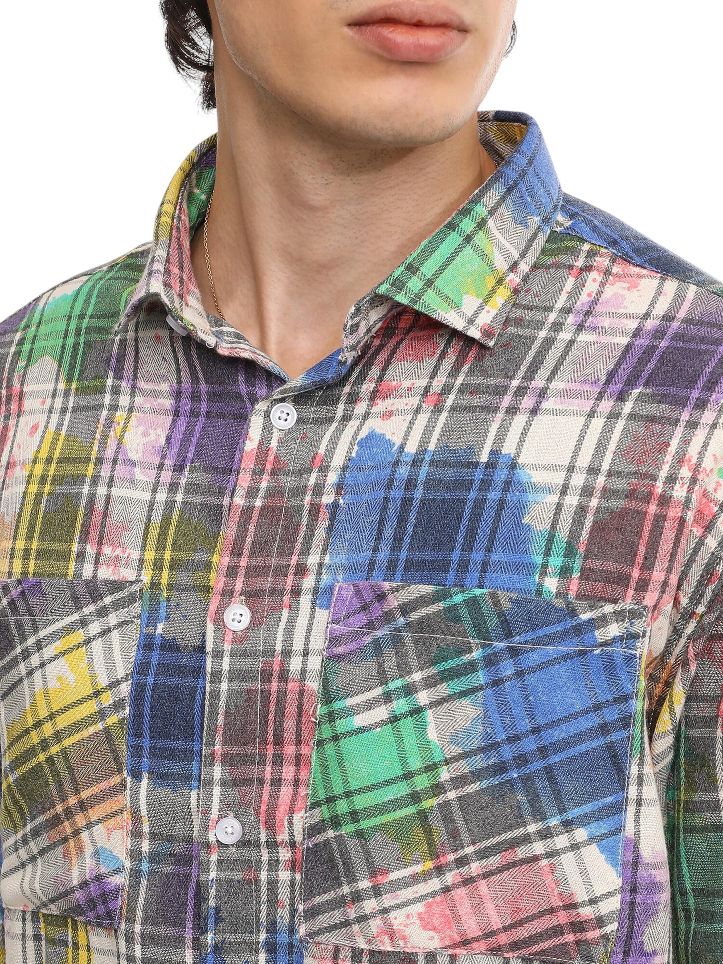 Campus Sutra Regular fit Πουκάμισο ' Tikvah ' σε ανάμεικτα χρώματα