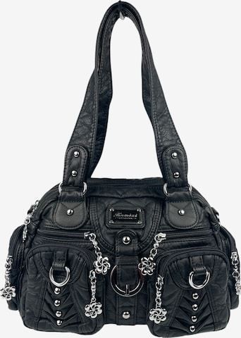 Kumixi Handbag in Black: front
