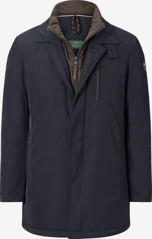 Charles Colby Winterparka 'Earl Henry' in Blauw: voorkant