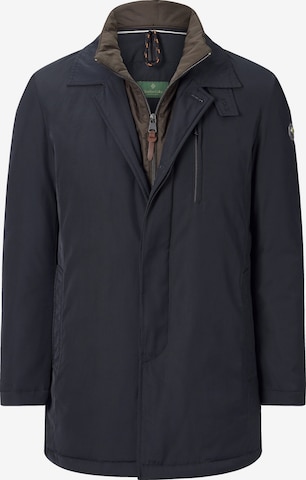 Charles Colby Winterparka 'Earl Henry' in Blauw: voorkant