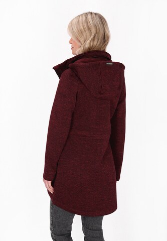 Veste en polaire Schmuddelwedda en rouge