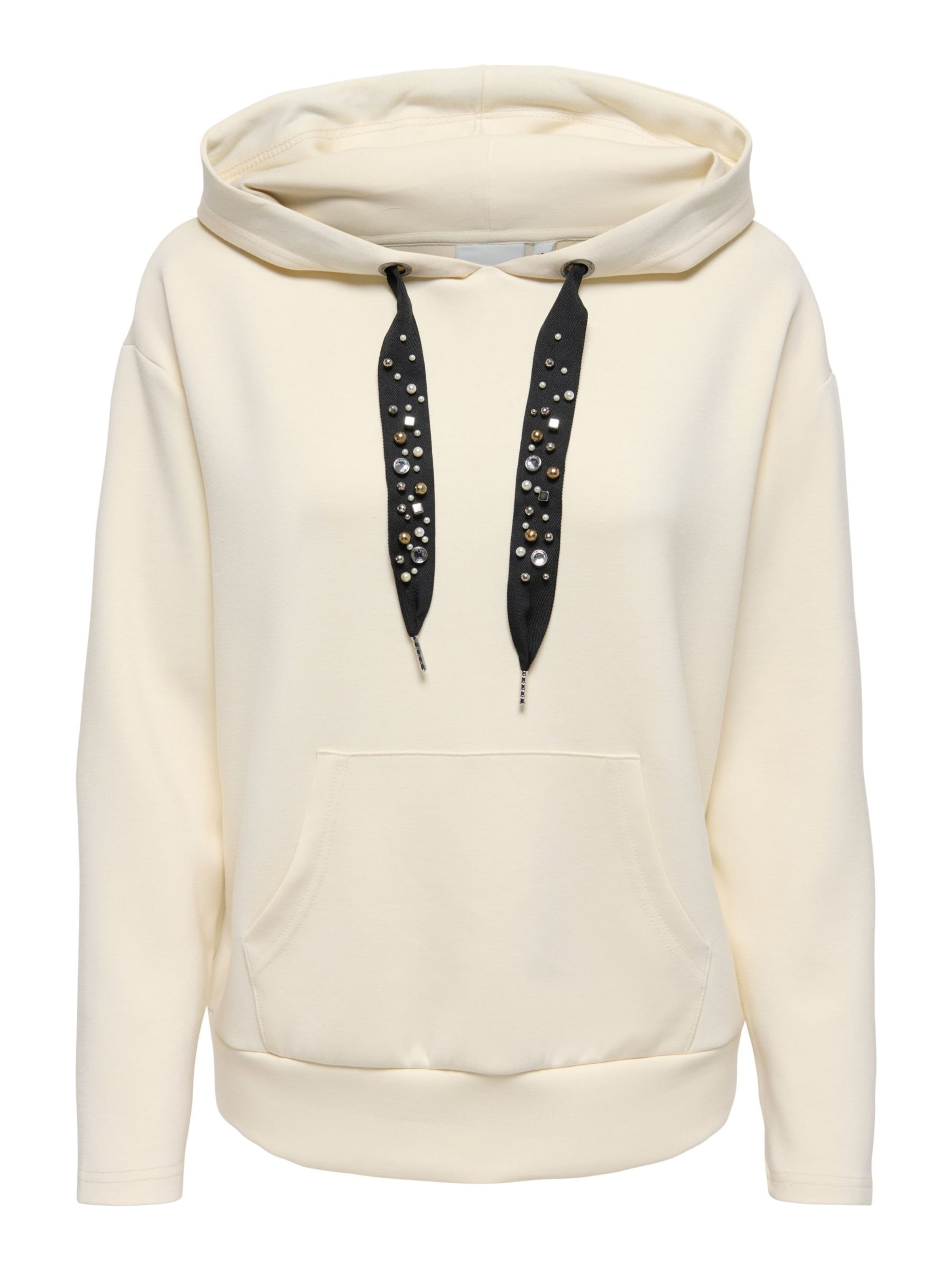 ONLY Sweatshirt 'ONLSCARLETT' in M in Beige, Item view