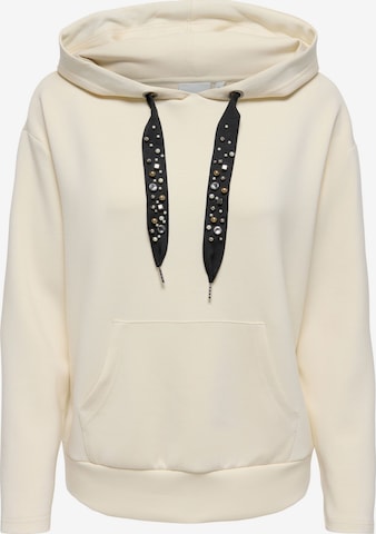 ONLY Sweatshirt 'ONLSCARLETT' i beige: forside