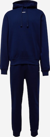 HUGO Red Sweatsuit 'Dapo Dayote' in Blue: front