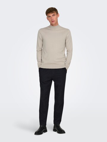 Only & Sons Regular Pants 'ONSLinus' in Black