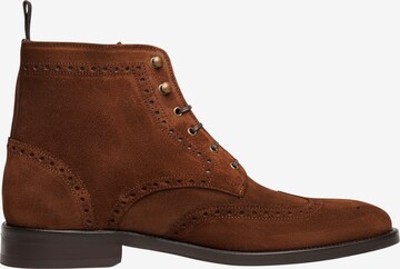 Henry Stevens Lace-Up Boots 'Murray' in Brown
