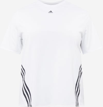 ADIDAS SPORTSWEAR T-shirt fonctionnel 'Train Icons 3-Stripes ' en noir / blanc, Vue avec produit