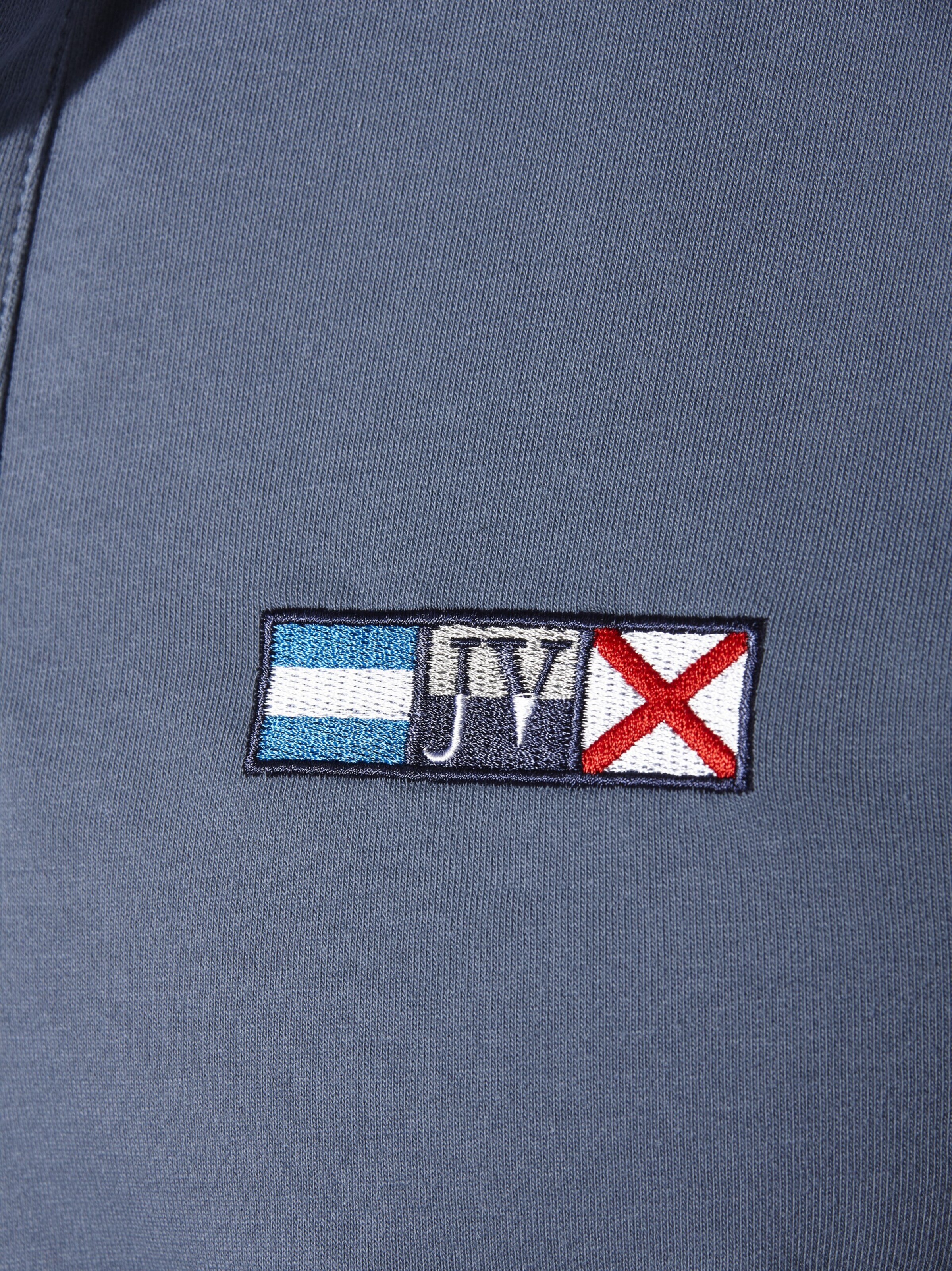 Jan Vanderstorm Sweatshirt ' Jornsen ' in Blau