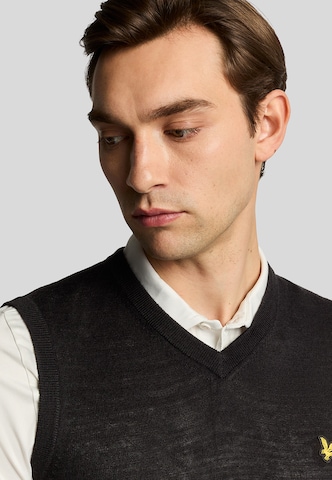 Lyle & Scott Bodywarmer 'Merino' in Zwart