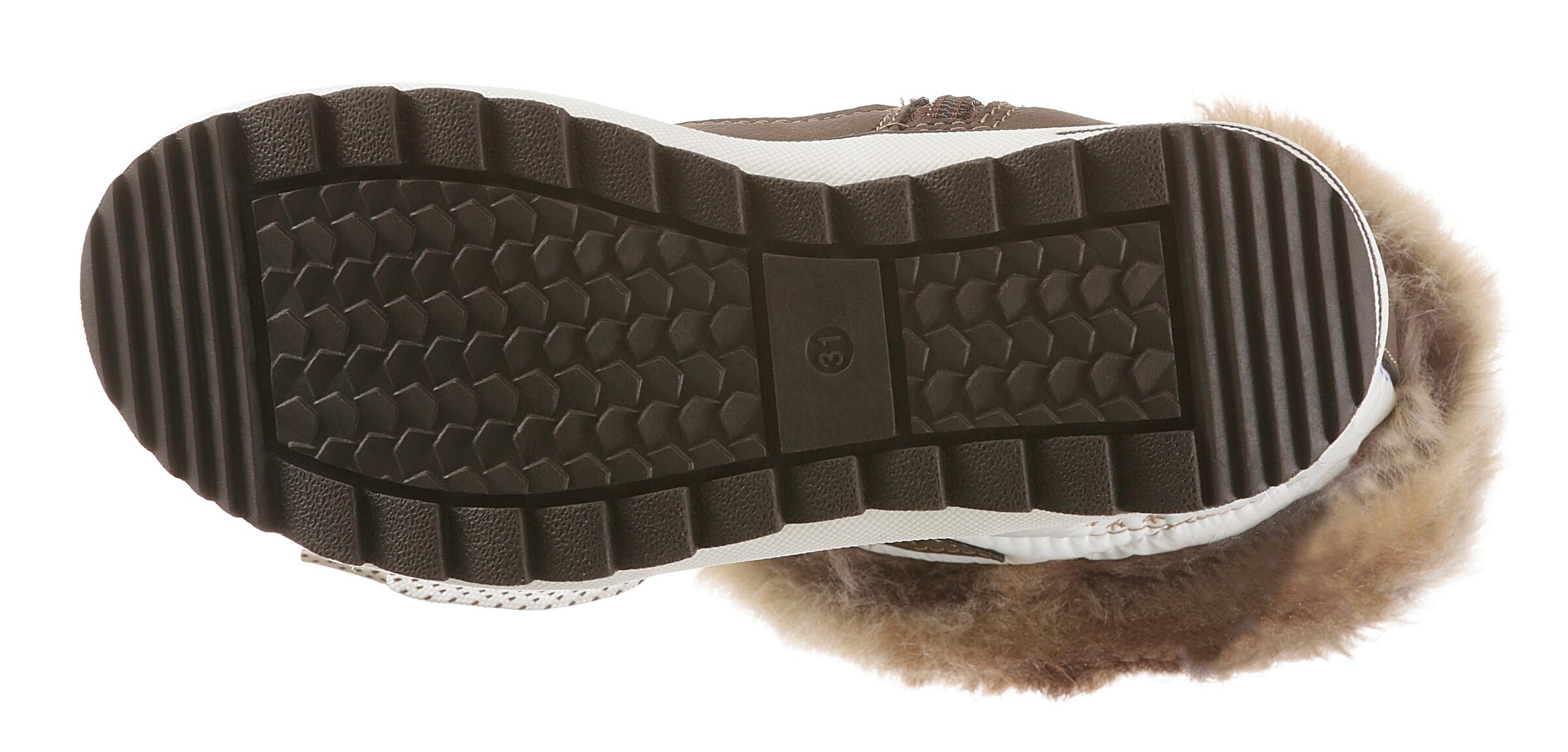 TOM TAILOR Snowboots in Weiß