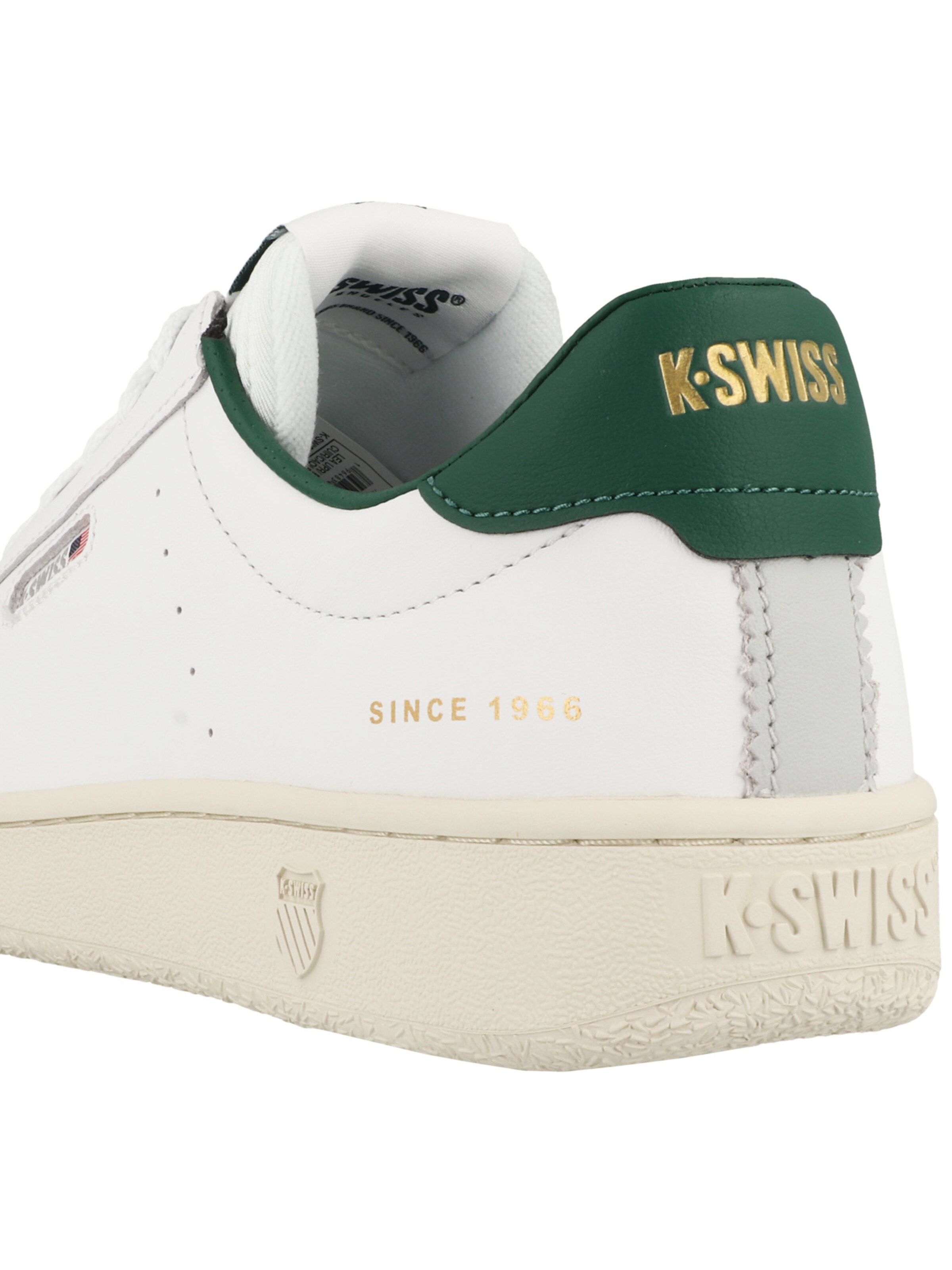 Sneaker bassa 'Slammklub' di K-SWISS in bianco