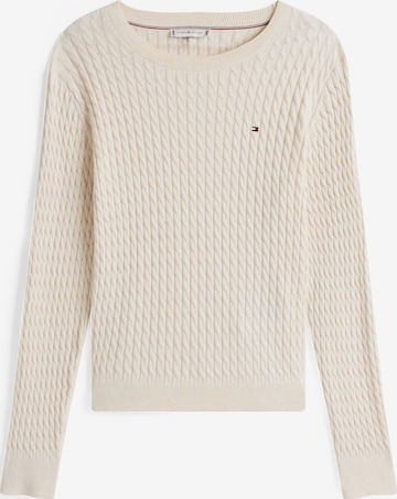 TOMMY HILFIGER Pullover in Beige: Vorderseite