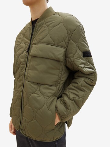 TOM TAILOR DENIM Between-season jacket in Green