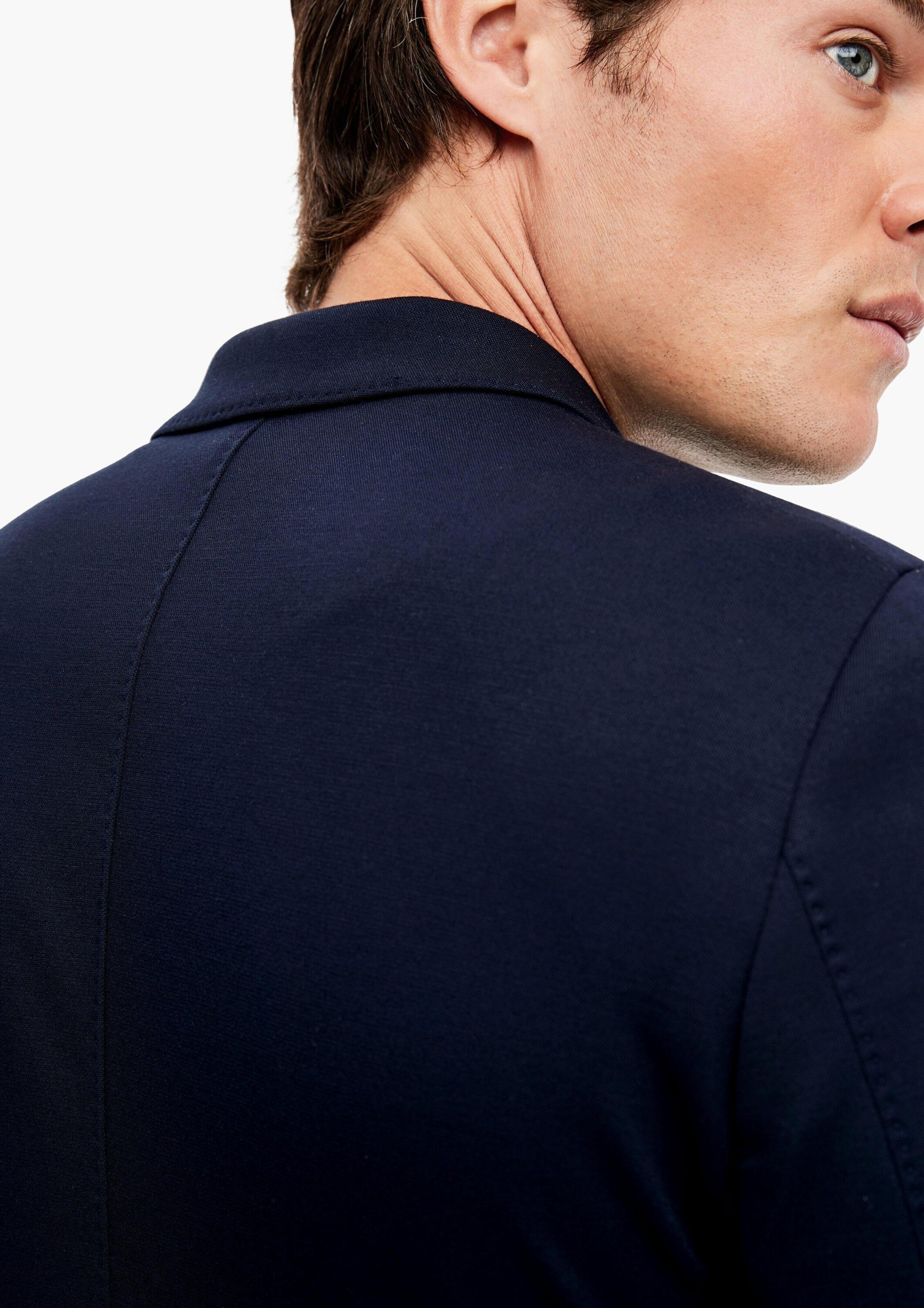 Coupe regular Veste de costume s.Oliver BLACK LABEL en bleu