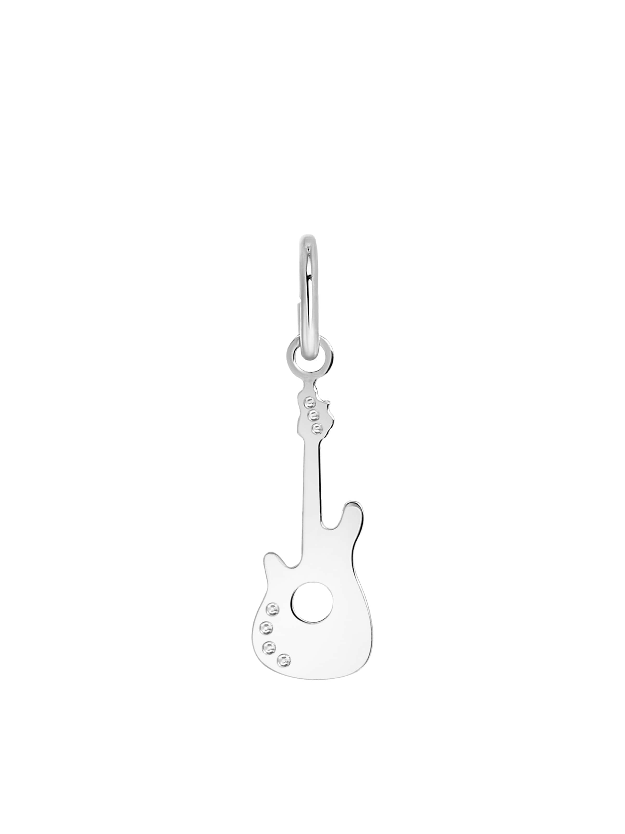Lucardi Pendant 'Basic' in Silver: front