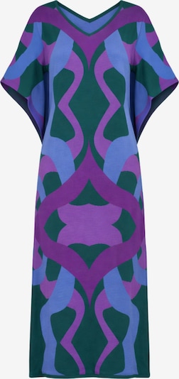 Csillag Zsuzsi Strickkleid 'Dreamgate - Tulip' in S-M in dunkelgrün, Produktansicht