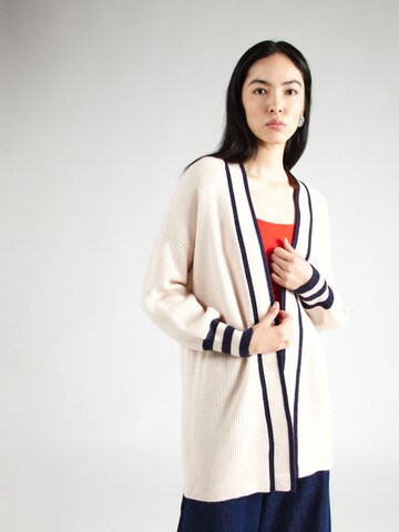 Wallis Knit Cardigan in Beige: front