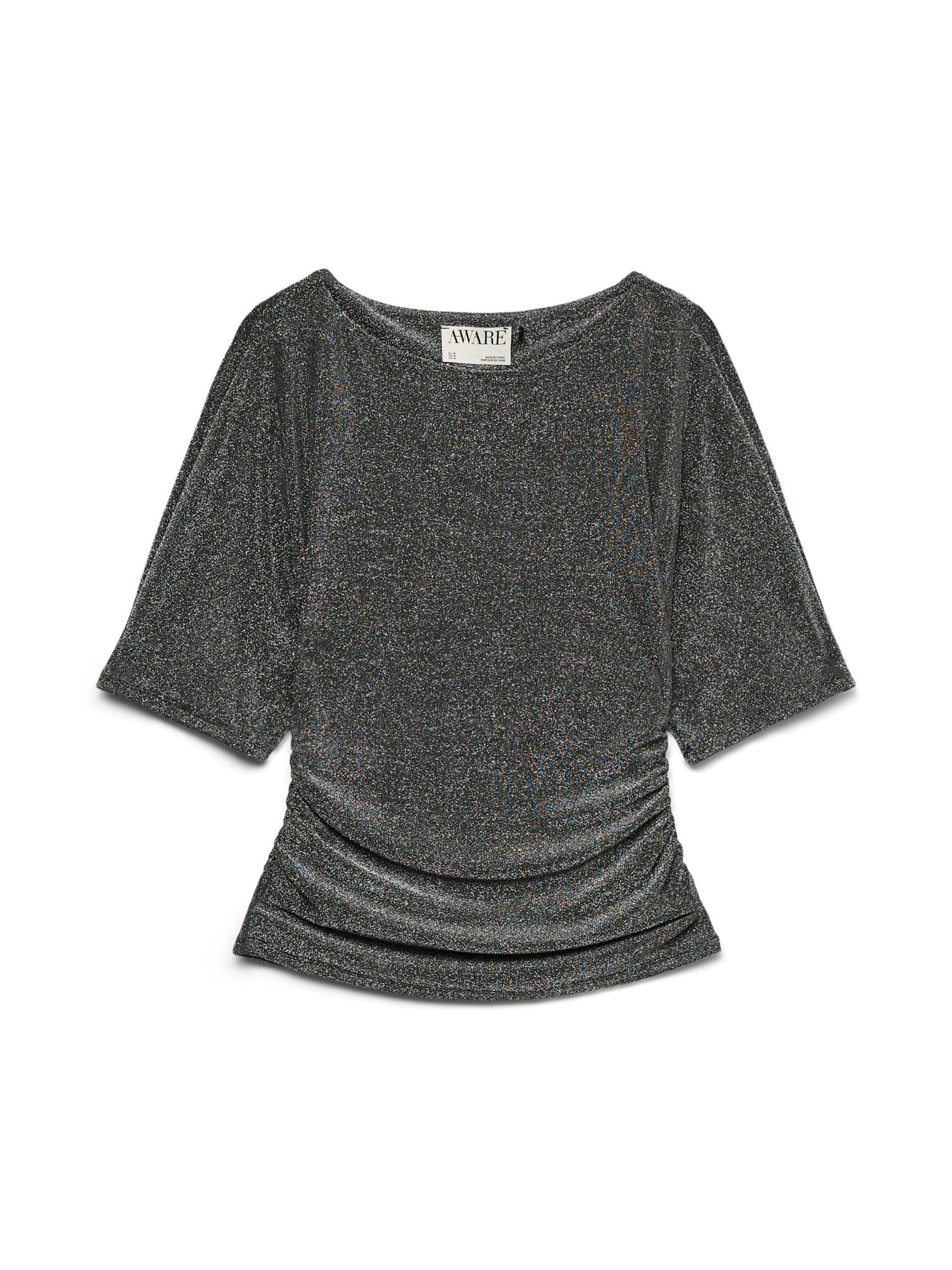 VERO MODA - Camiseta 'URSULA' en negro: frente