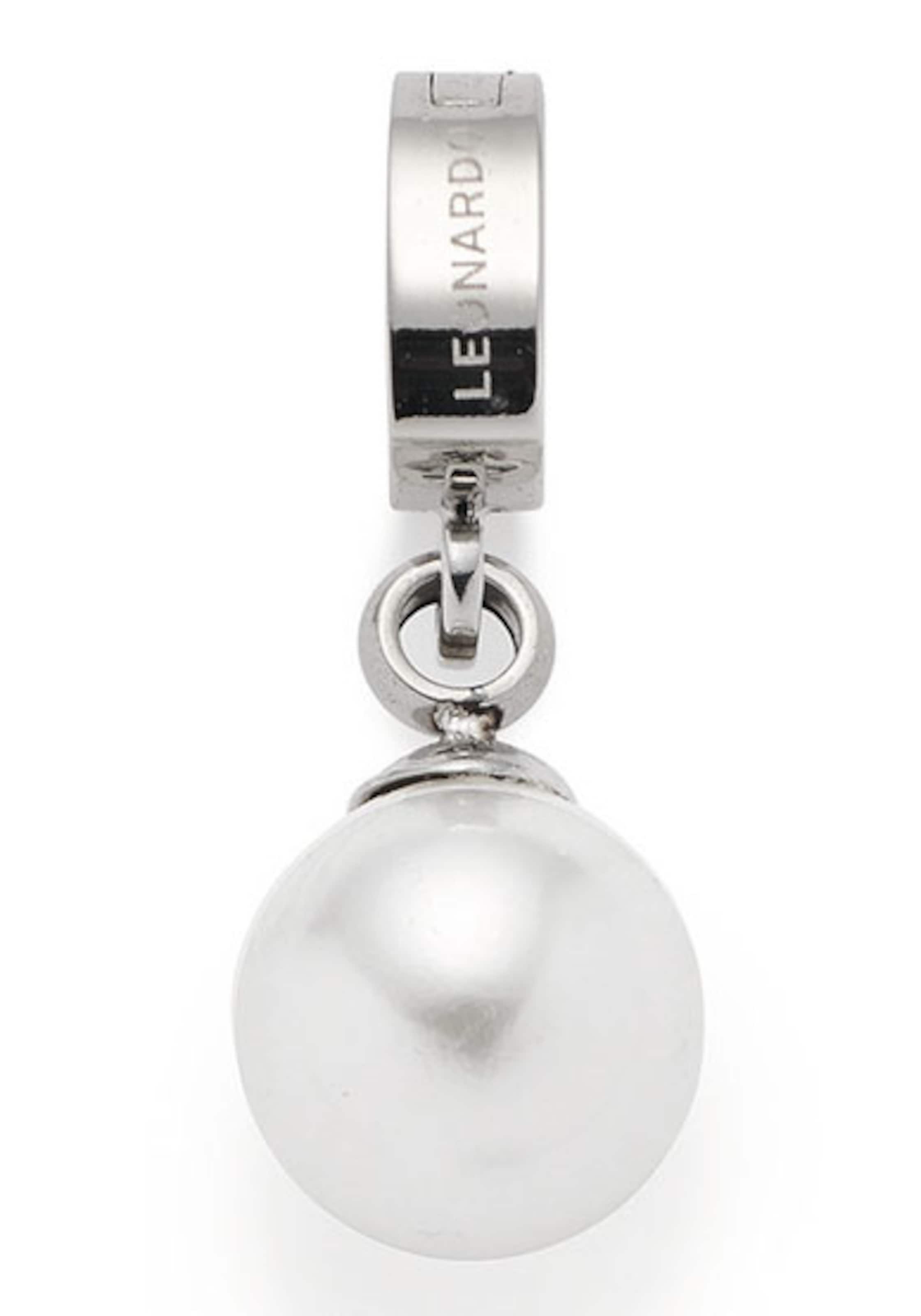 LEONARDO Anhänger in Weiß: Vorderseite