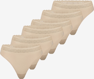 TRIUMPH String 'Feel of Modal' in Beige: Vorderseite