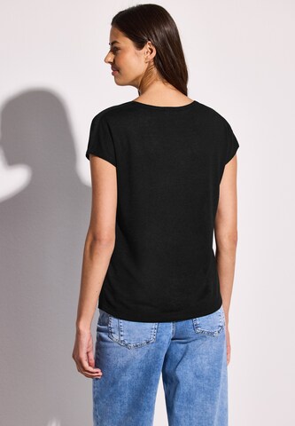 STREET ONE Shirt in Black