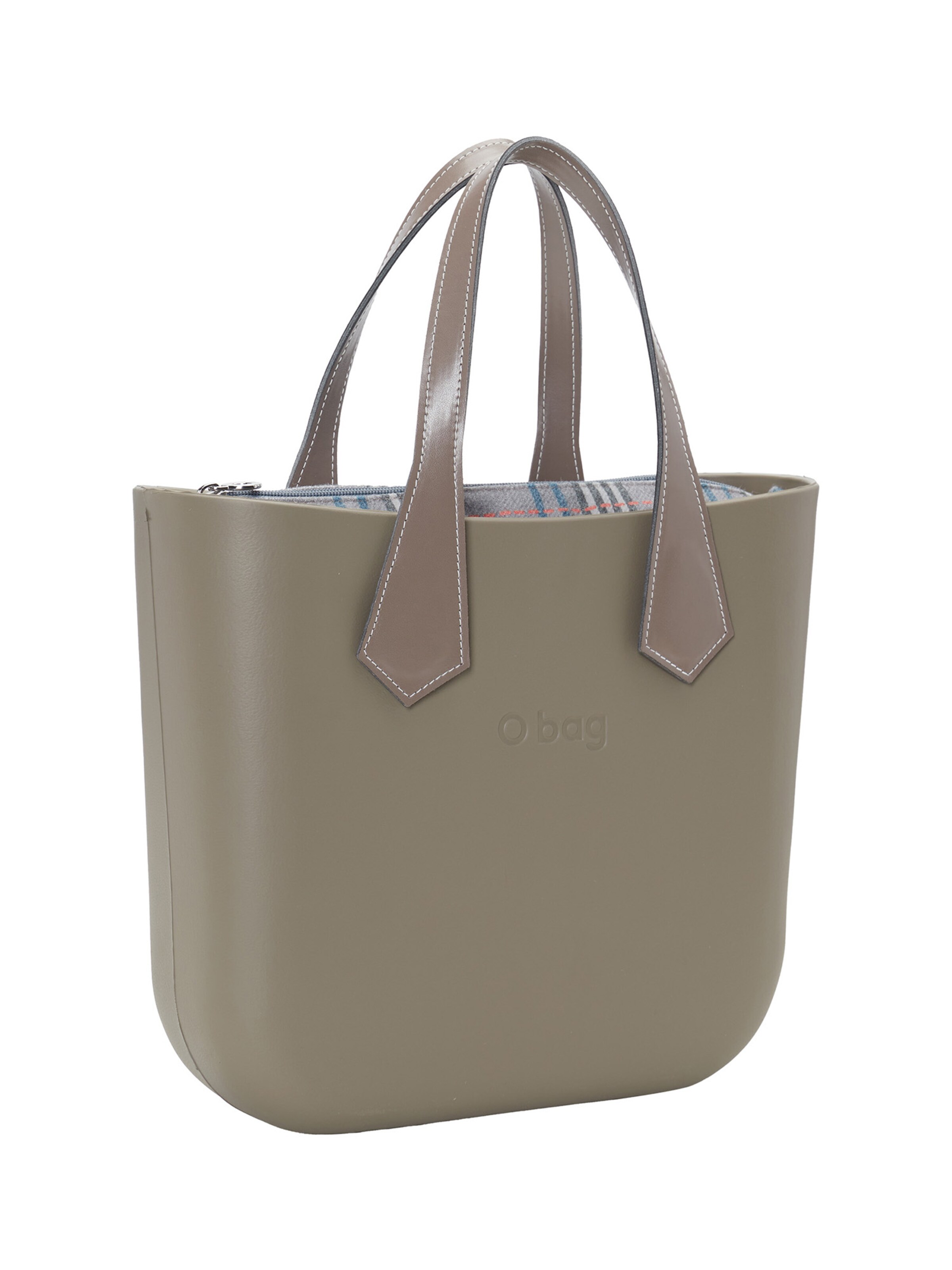 O bag Handbag in Grey