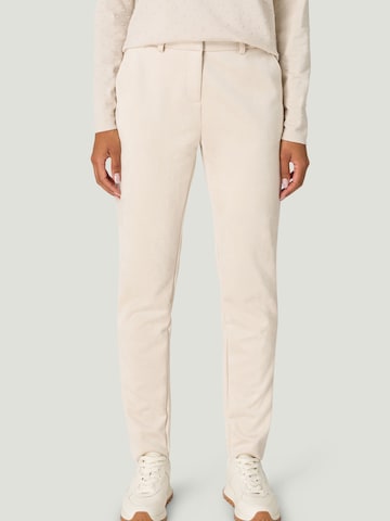 zero Regular Pants in Beige: front