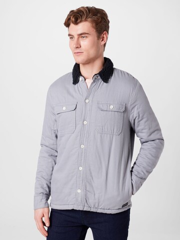 Veste mi-saison 'ELEVATED' HOLLISTER en gris : devant