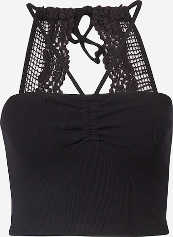 ABOUT YOU Knitted Top 'Betty' in Black: front