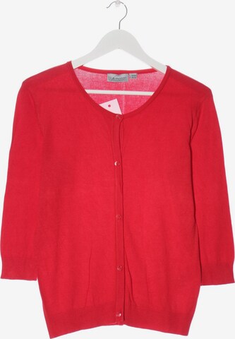 Blue Motion Sweater & Cardigan in XXL in Red: front