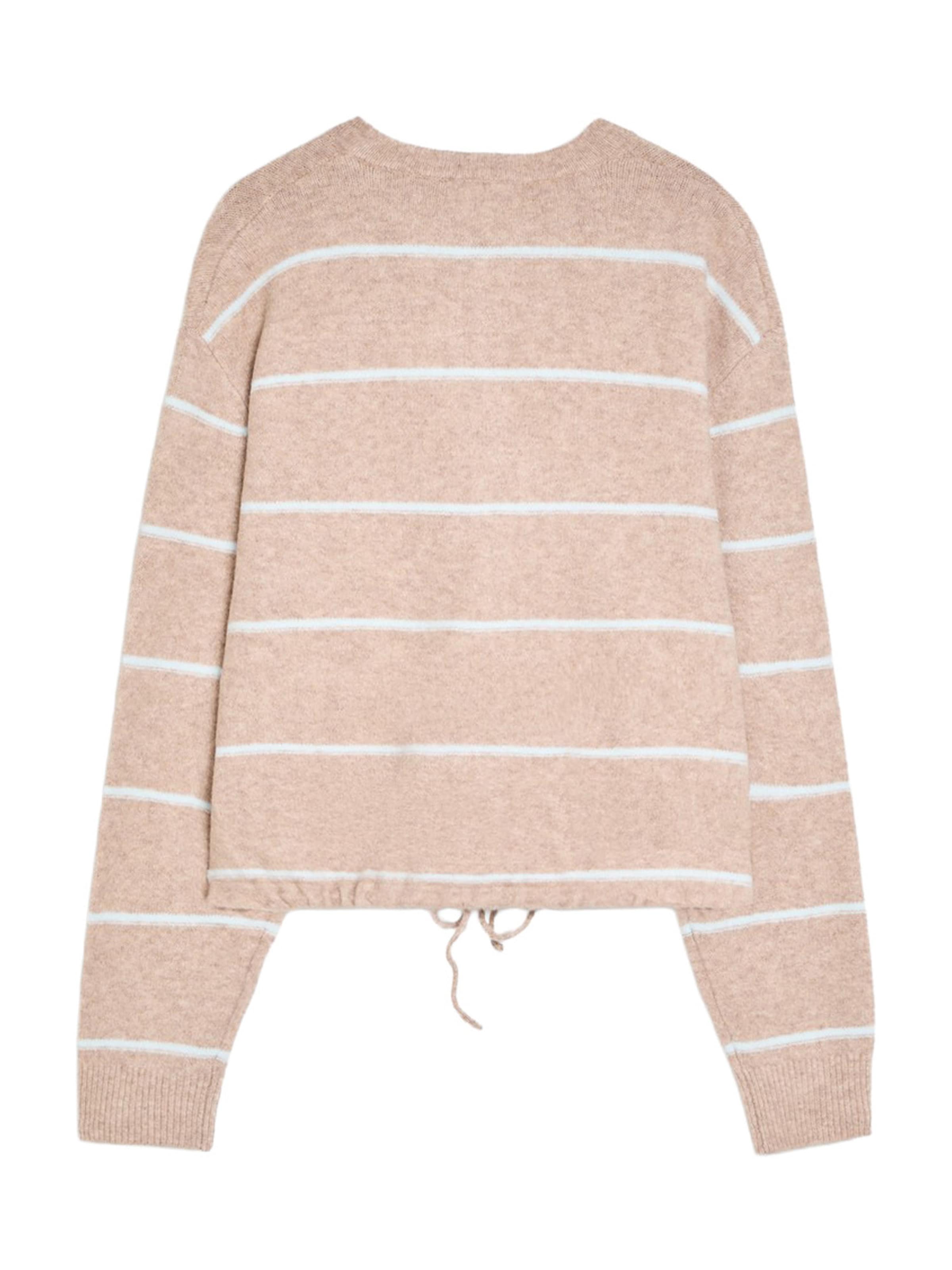 Cardigan Bershka en beige : derrière