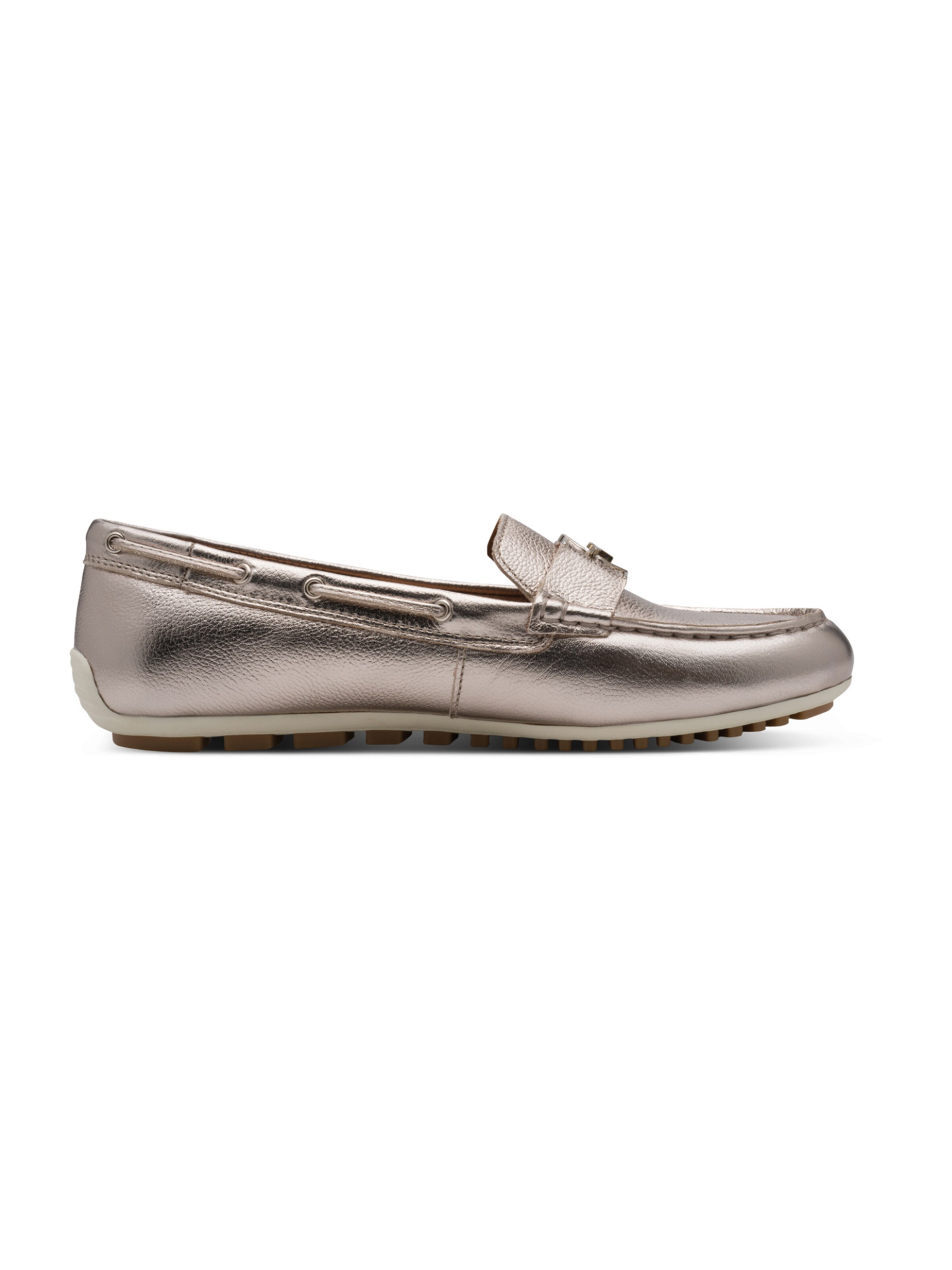 Tamaris Moccasins in Silver