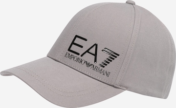 EA7 Emporio Armani - Gorra en gris: frente