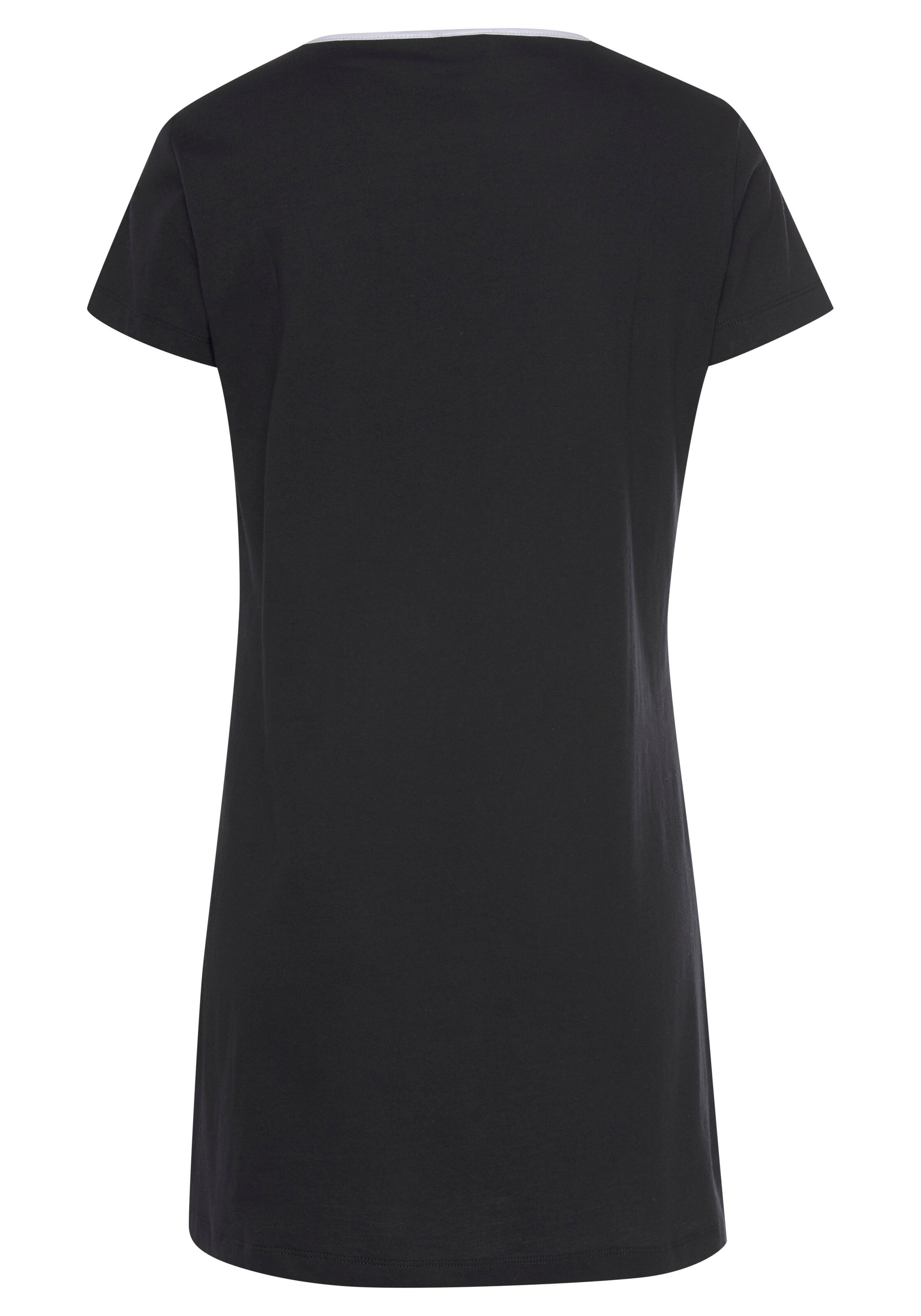 PEANUTS Nočná košieľka - Čierna