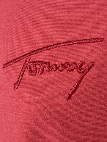 T-shirt Tommy Jeans en rose