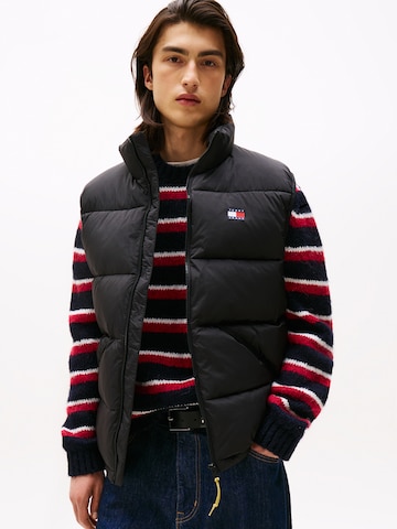 Gilet di Tommy Jeans in nero: frontale