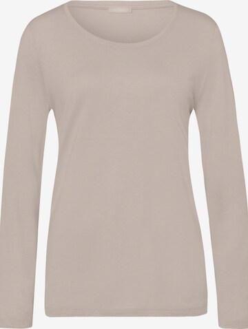 Hanro Schlafshirt 'Sleep & Lounge' in Beige: predná strana