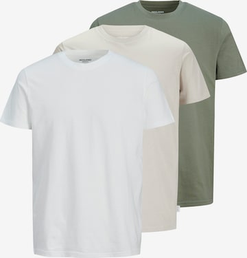 JACK & JONES Shirt in Beige: voorkant