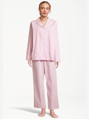 SEIDENSTICKER Pyjama 'Web' in Pink