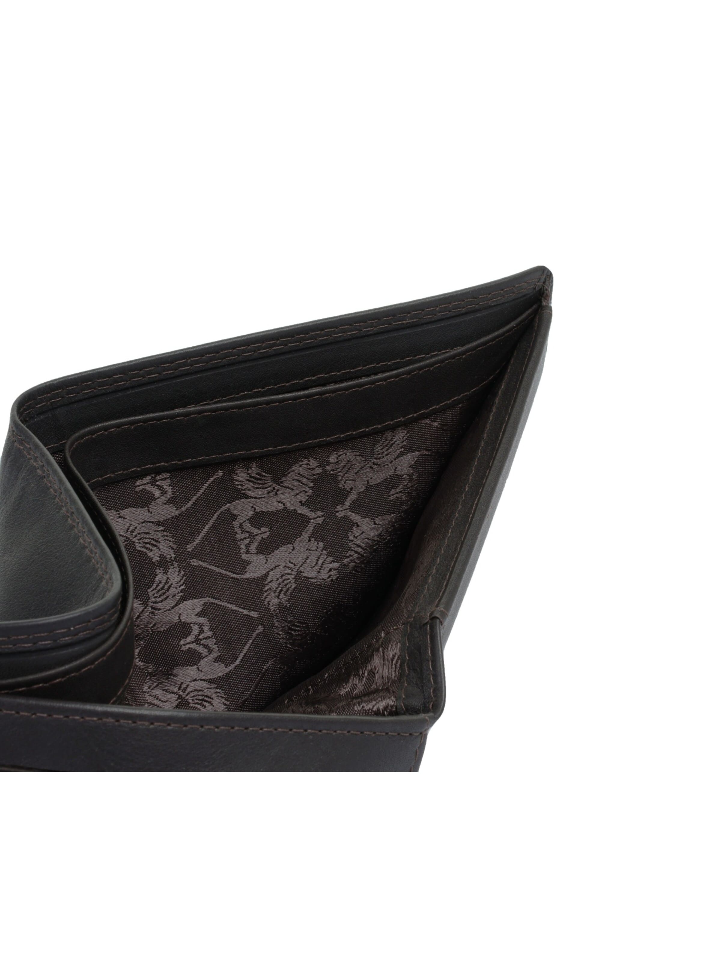mano Wallet 'SUTURA' in Brown