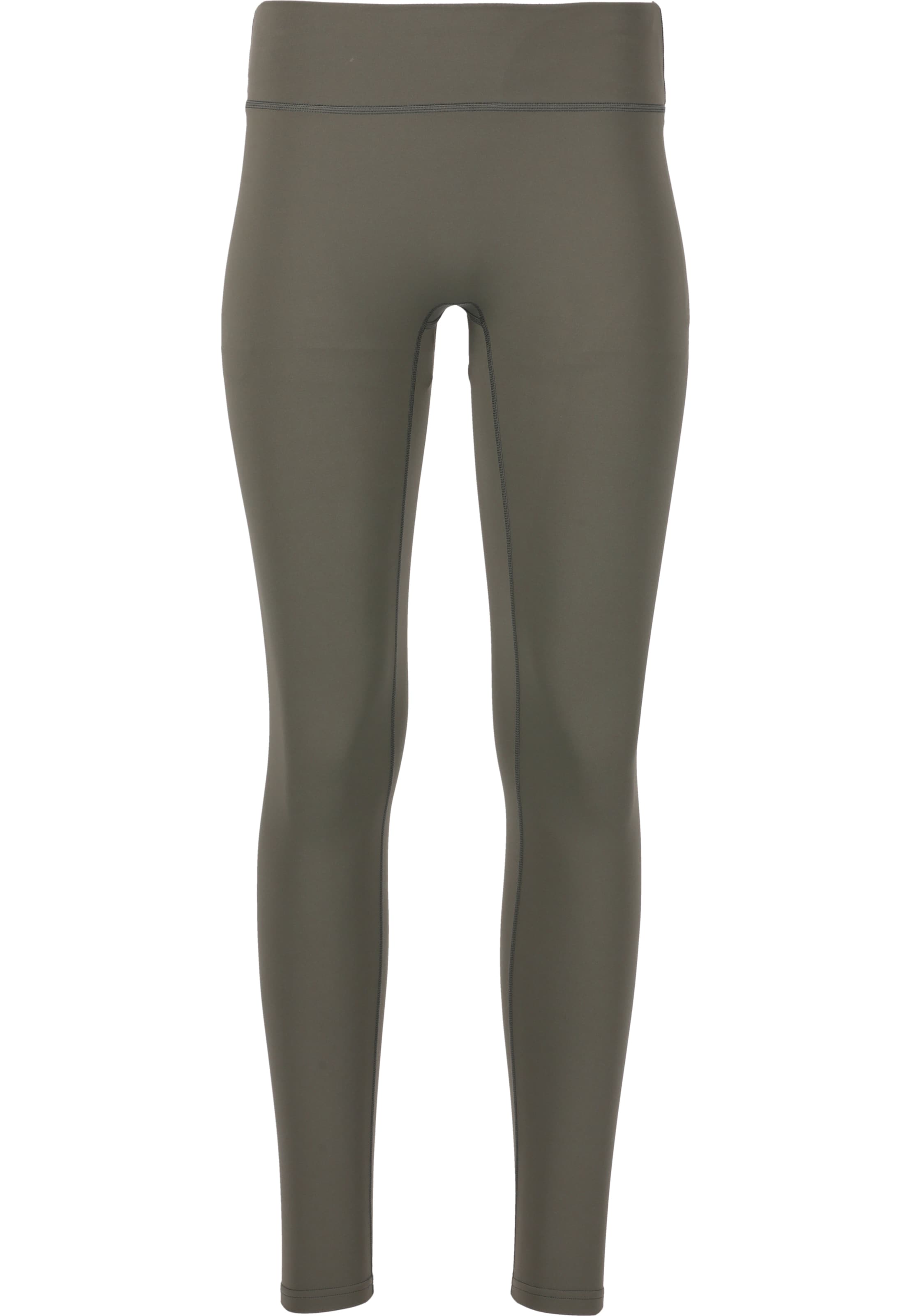 Athlecia Skinny Sports trousers 'Luxe' in Grey: front