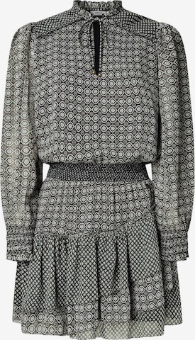 Abito camicia 'Palm' di Pepe Jeans in nero: frontale