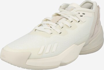 ADIDAS PERFORMANCE Athletic Shoes 'D.O.N. Issue #4' in White: front