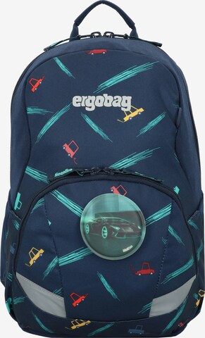 ergobag Backpack 'Ease' in Blue: front