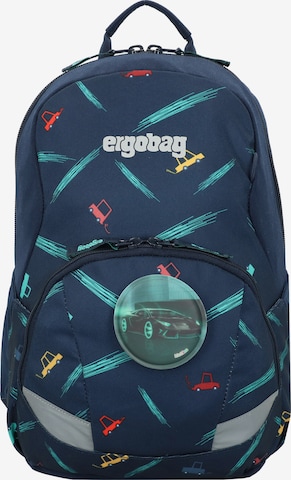 ergobag Backpack in Blue: front