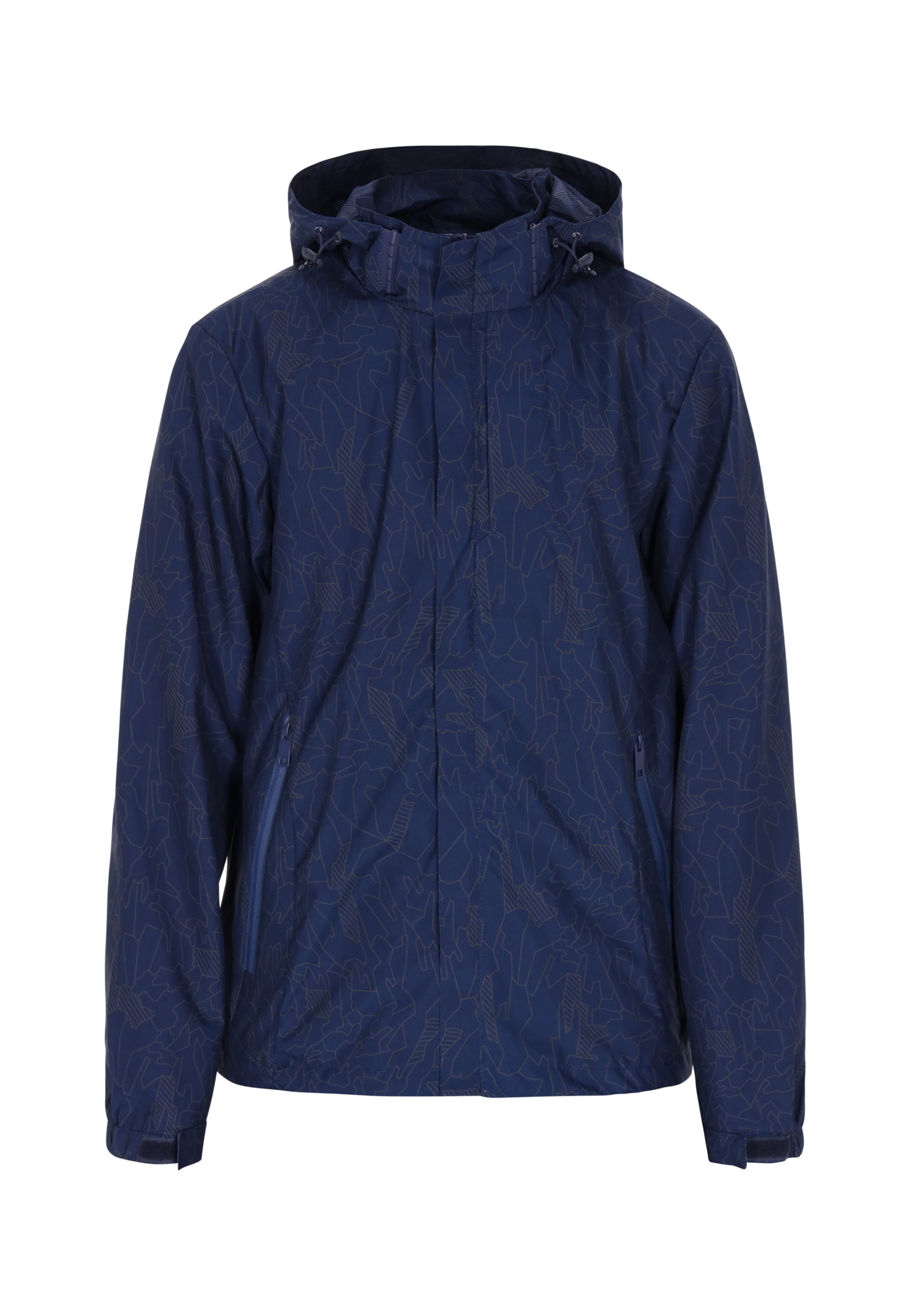 COSIMON Tussenjas in Blauw: voorkant